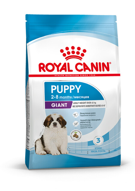 ROYAL CANIN GIANT PUPPY корм для щенков с 2 до 8 месяцев