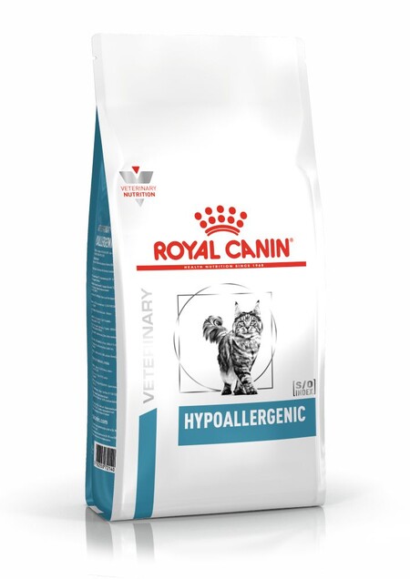 ROYAL CANIN VD HYPOALLERGENIC DR25 ветеринарная диета для кошек при пищевой аллергии или непереносимости