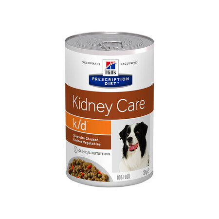 Hill`s Prescription Diet k/d Kidney Care 354 г консервы для собак с заболеваниями почек рагу курица и овощи