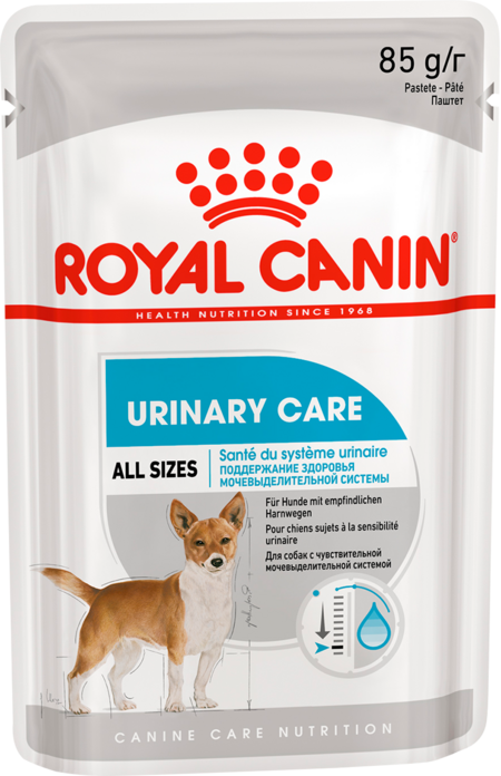 ROYAL CANIN URINARY CARE 85 г пауч паштет влажный корм для собак с мочекаменной болезнью 1х12