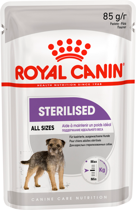 ROYAL CANIN STERILISED POUCH LOAF 85 г пауч влажный корм для стерилизованных собак 1х12