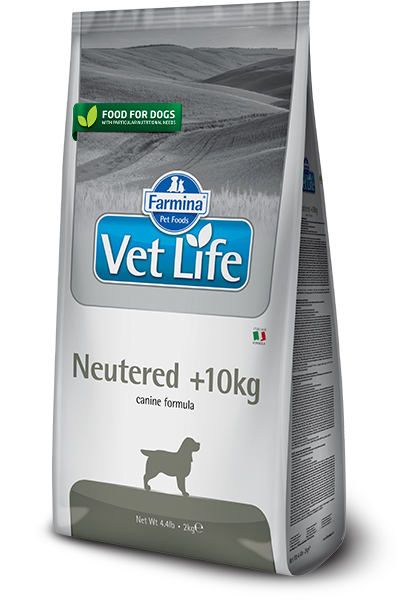 FARMINA Vet Life Neutered корм для кастрированных и стерилизованных собак более 10 кг