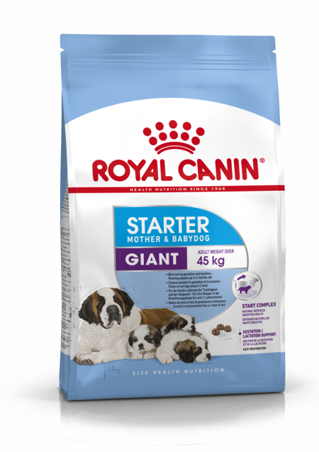 ROYAL CANIN GIANT STARTER корм для щенков до 2-х месяцев, беременных и кормящих сук