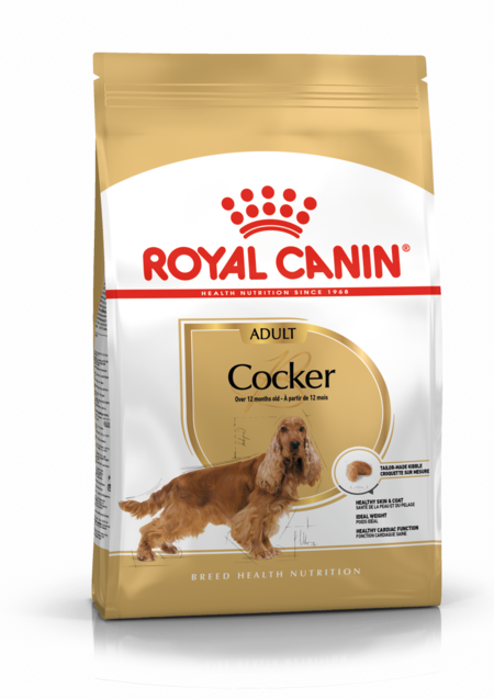 ROYAL CANIN COCKER ADULT корм для собак породы Кокер-спаниель от 12 месяцев