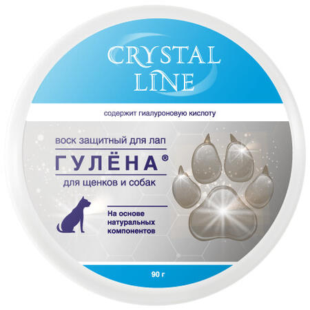 APICENNA CRYSTAL LINE ГУЛЕНА 90 г защитный воск для лап собак