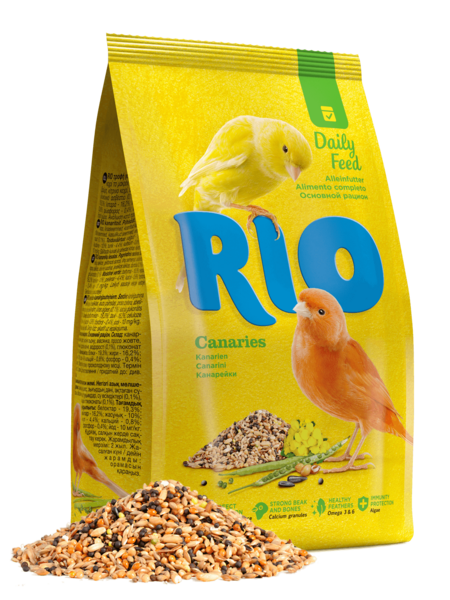 RIO 1000 г корм для канареек основной рацион