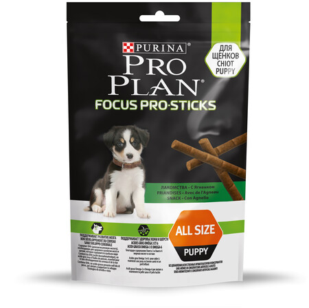 PRO PLAN "FocusPro Sticks" снек со вкусом ягненка 8х126гр 1х8