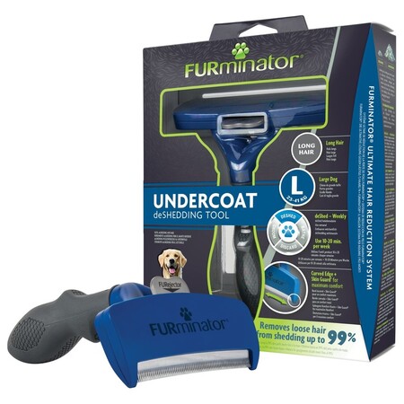 FURminator UNDERCOAT Long Hair L 10 см для собак крупных длинношерстных пород