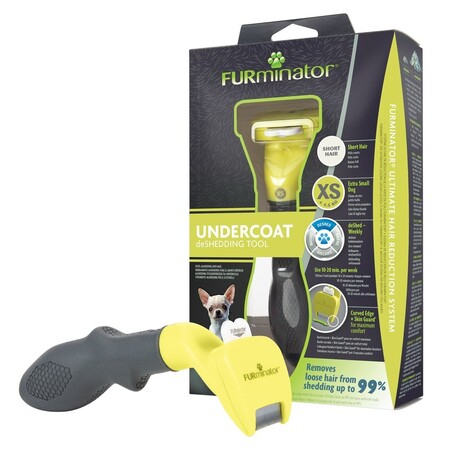 FURminator UNDERCOAT Short Hair XS 3 см для собак карликовых короткошерстных пород