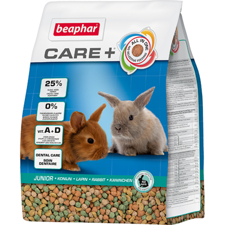 BEAPHAR Care+ 0,25 кг корм для молодых кроликов