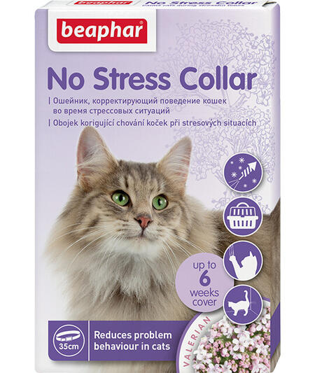 BEAPHAR No Stress Collar 35 см успокаивающий ошейник для кошек