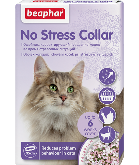 BEAPHAR No Stress Collar 35 см успокаивающий ошейник для кошек