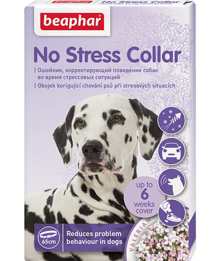 BEAPHAR No Stress Collar 65 см успокаивающий ошейник для собак