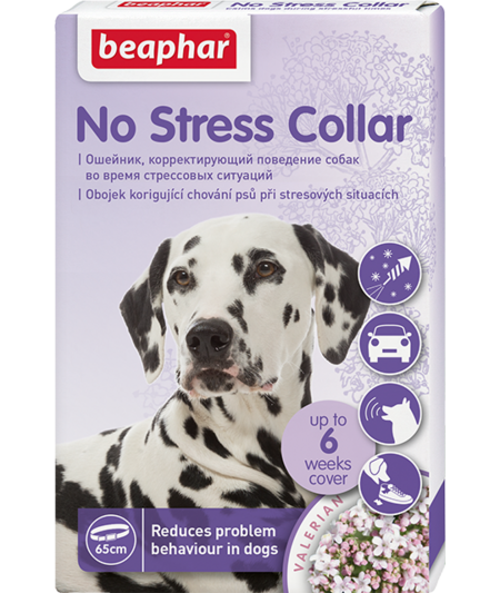 BEAPHAR No Stress Collar 65 см успокаивающий ошейник для собак