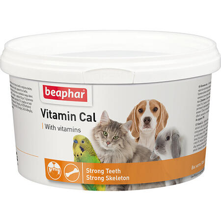 BEAPHAR Vitamin Cal 250г витаминная смесь для иммунитета птиц, кроликов, кошек, собак