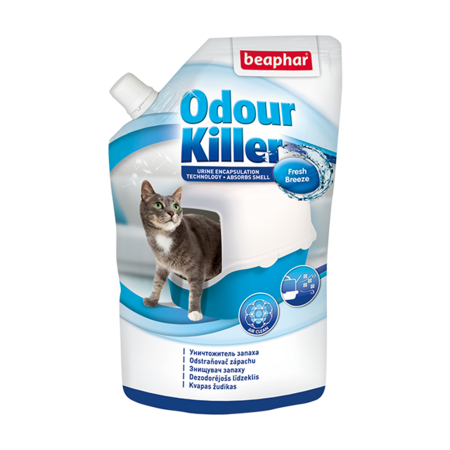 BEAPHAR Odour killer 400г устранитель запаха для кошачьего туалета орхидея