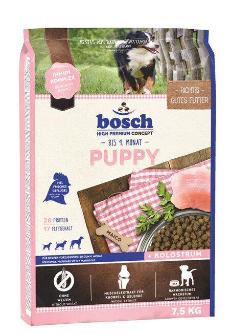 Bosch Puppy 7,5 кг для щенков с 3 недель
