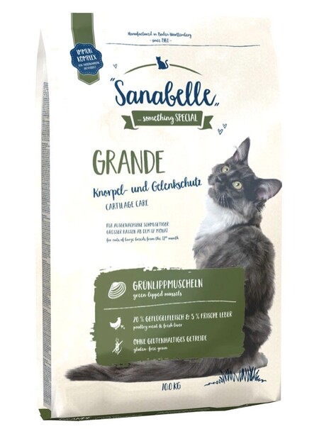 Sanabelle Grande полнорационный корм для взрослых кошек для кошек крупных пород
