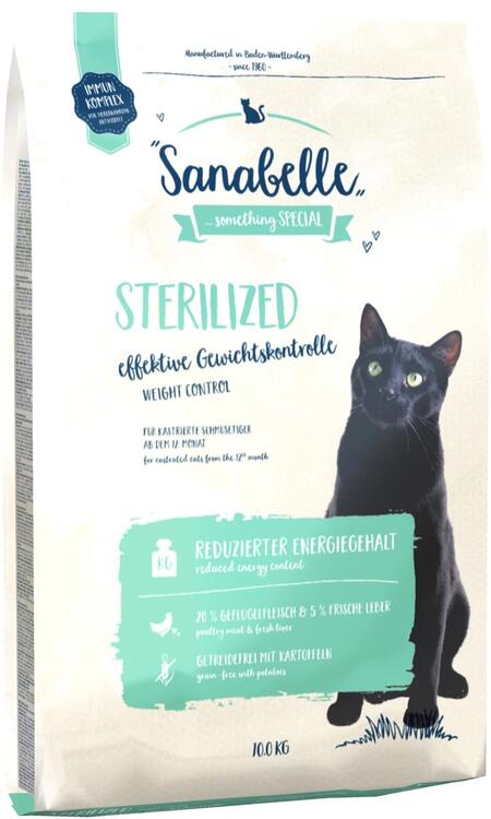 Sanabelle Sterilized корм для стерилизованных кошек