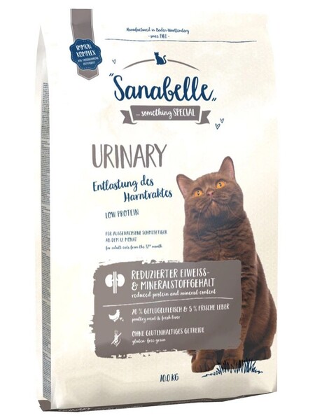 Sanabelle Urinary для кошек с чувствительной мочевыделительной системой
