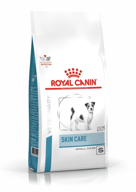 ROYAL CANIN SKIN CARE SMALL DOGS ветеринарная диета для взрослых собак мелких пород при дерматозе и выпадении шерсти
