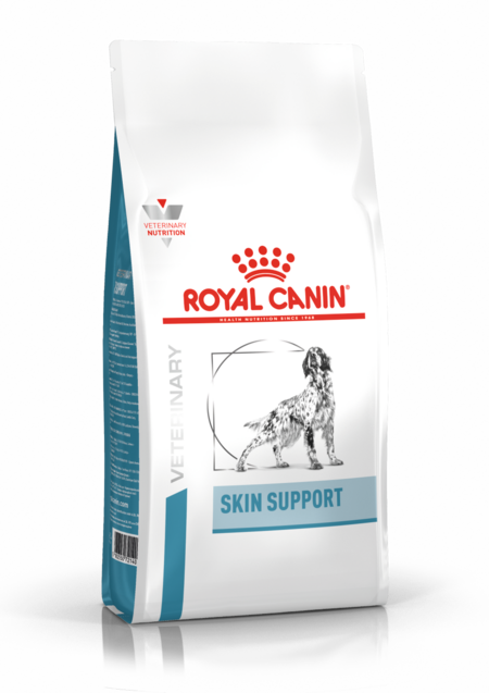 ROYAL CANIN SKIN SUPPORT для собак поддержание защитных функций кожи при дерматозах и чрезмерном выпадении шерсти