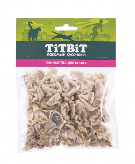 TITBIT 8г легкое говяжье для кошек мягкая упаковка.