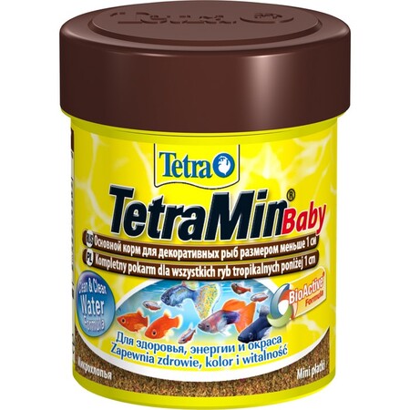 TETRA MIN BABY 66 мл корм для мальков до 1 см обогащенный протеином