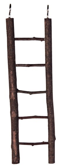 TRIXIE 26 см 5 ступенек лестница для попугая деревянная