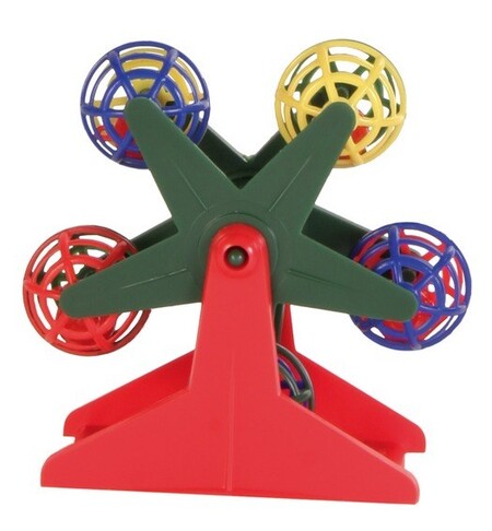 TRIXIE 4 см игрушка для попугая карусель с шариками