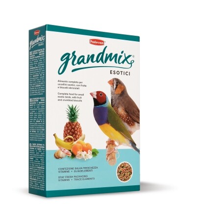 PADOVAN GRANDMIX Esotici корм для экзотических птиц основной.