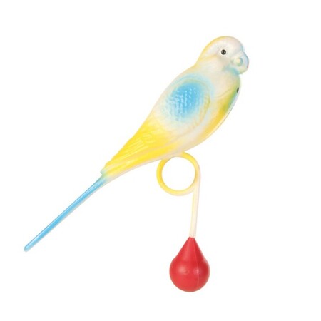 TRIXIE 15 см попугай для птиц пластиковый.