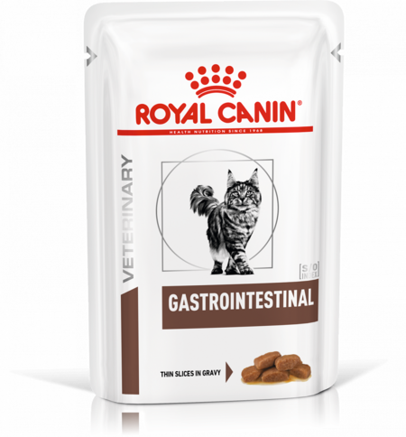 ROYAL CANIN VD GASTRO INTESTINAL 85 г пауч ветеринарная диета для кошек при нарушении пищеварения