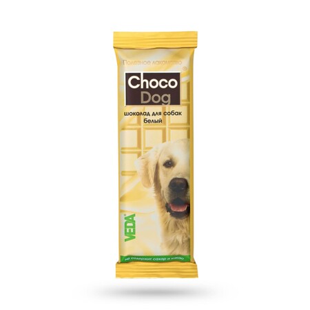 VEDA CHOCO DOG 45 г белый шоколад лакомство для собак