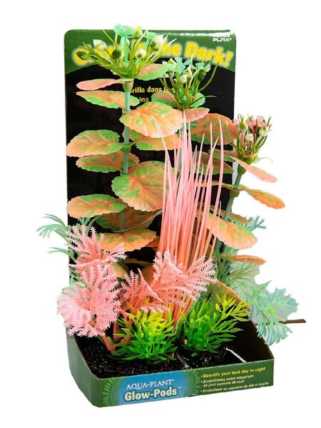 PENN-PLAX GLOW PLAN 27 см растение для аквариума светящееся композиция