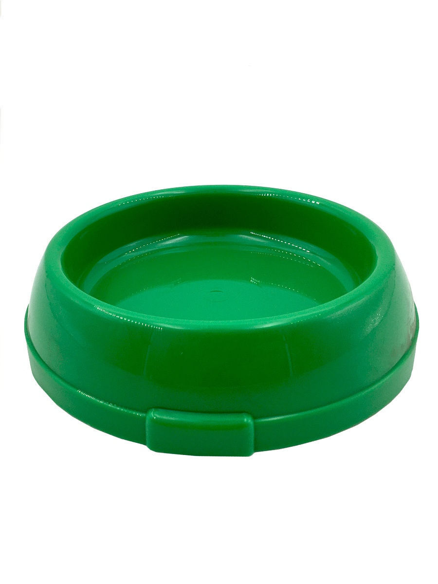 Доктор ZOO 0,20 л миска пластиковая зеленая