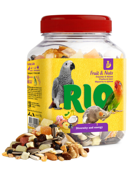 RIO Fruit nuts 160 г лакомство смесь фрукты и орехи