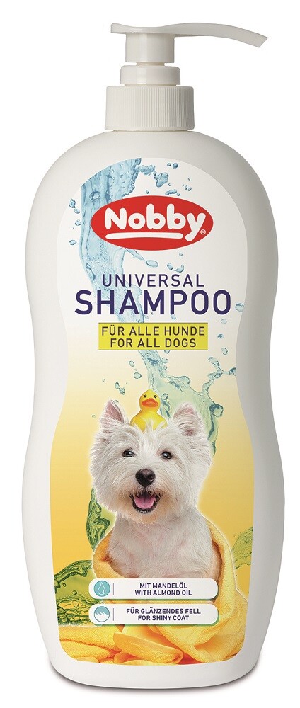 NOBBY 1 л шампунь для собак с миндальным маслом