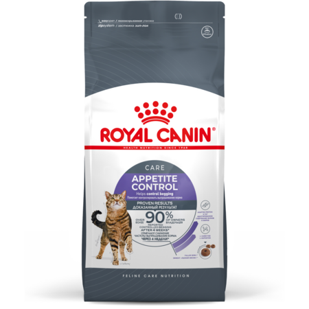 ROYAL CANIN APPETITE CONTROL CARE сухой корм для взрослых кошек предрасположенных к набору лишнего веса