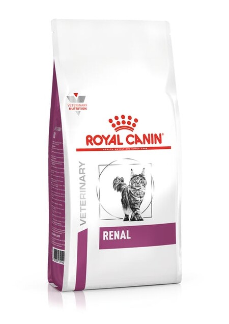ROYAL CANIN VD RENAL FELINE 400 г ветеринарная диета для кошек при хронической почечной недостаточности
