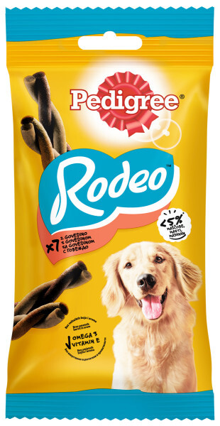 PEDIGREE Rodeo 123 г лакомство для взрослых собак с говядиной