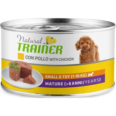 TRAINER NATURAL SMALL & TOY MATURITY 150 г консервы для пожилых собак мелких и миниатюрных пород