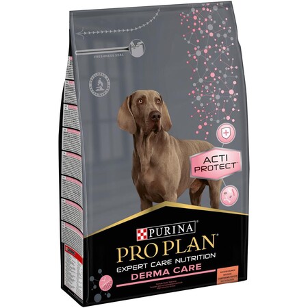 PRO PLAN с комплексом Acti-Protect для собак средних пород с чувствительной кожей Лосось
