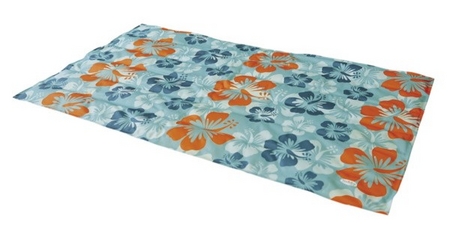 NOBBY FLOVER 90 см х 50 см коврик пластиковый с принтом-цветы охлаждающий