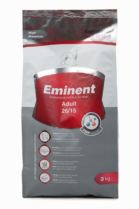 EMINENT Adult 26/15 3 кг сухой корм для собак мелких и средних пород
