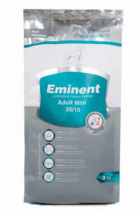 EMINENT Adult Mini 26/15 3 кг сухой корм для собак мелких пород