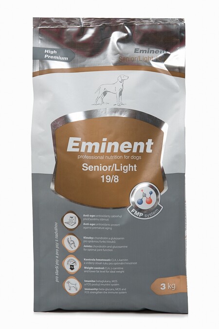 EMINENT Senior/Light 19/8 3 кг сухой корм для пожилых собак и собак с повышенным весом
