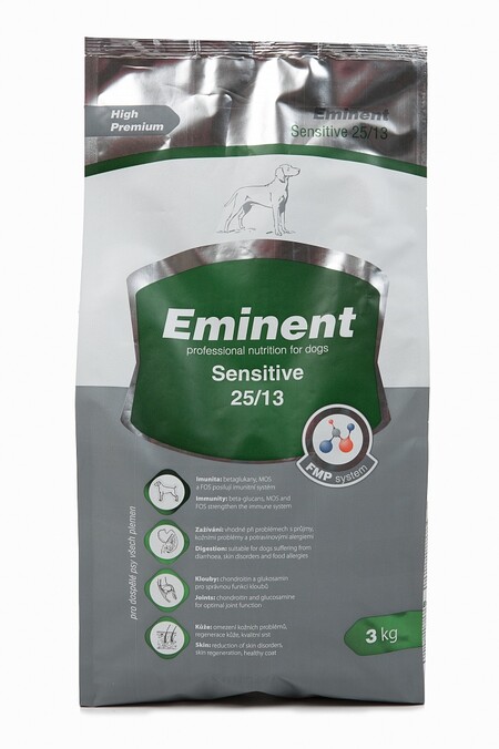 EMINENT Sensitive 25/13 3 кг сухой корм для собак с чувствительным пищеварением