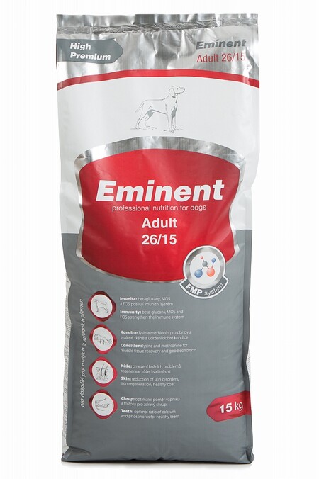 EMINENT Adult 26/15 15 кг сухой корм для собак мелких и средних пород