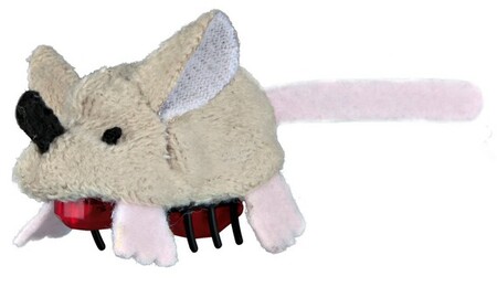 TRIXIE 5,5 см игрушка для кошки бегающая мышь